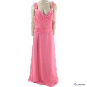 Hot Pink Chiffon Dress